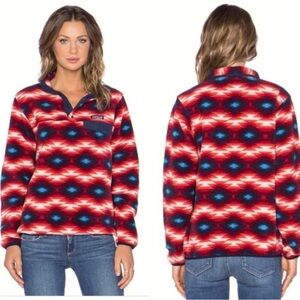 SOLD!💥Not for sale! Do not buy!!! Synchilla Dessert Red Southwestern Sweater